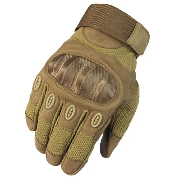 Indestructible Protective Shock Resistant Winter Hard Knuckle Full Finger Tactical Gloves (4)