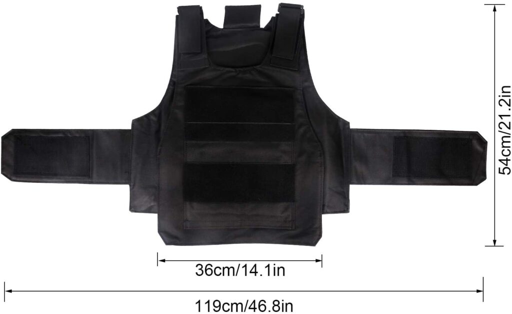 Light Weight Safety Protection Tactical Vest For Outdoor Game size (2)