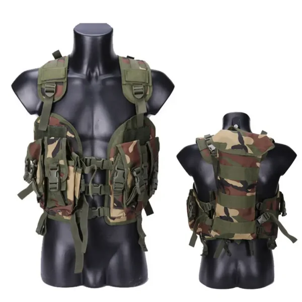 Muiti functional Training Protective Tactical Seal Vest with Water Bag (3)