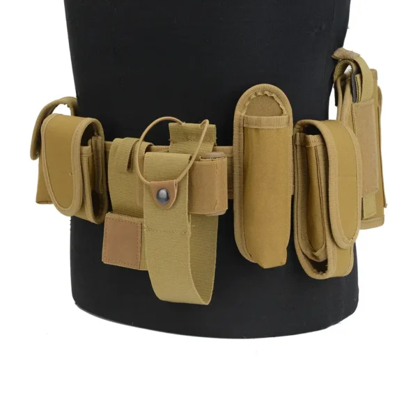 New Style Quick Release Buckle Multi Tool Multifunctional Tactical Belt With Pouch Gear Bags (6)