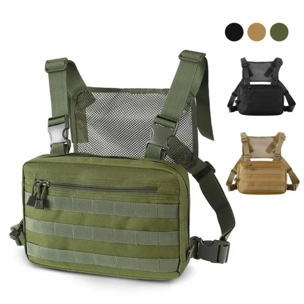 Outdoor waterproof Lightweight Tactical Chest Rig Vest (1)