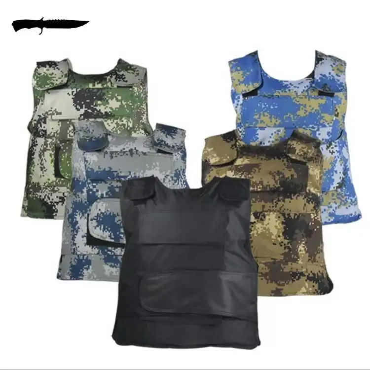 Puncture Cut Resistant Camouflage Security Guards Anti Stab Proof Vest For Body Protector (2)