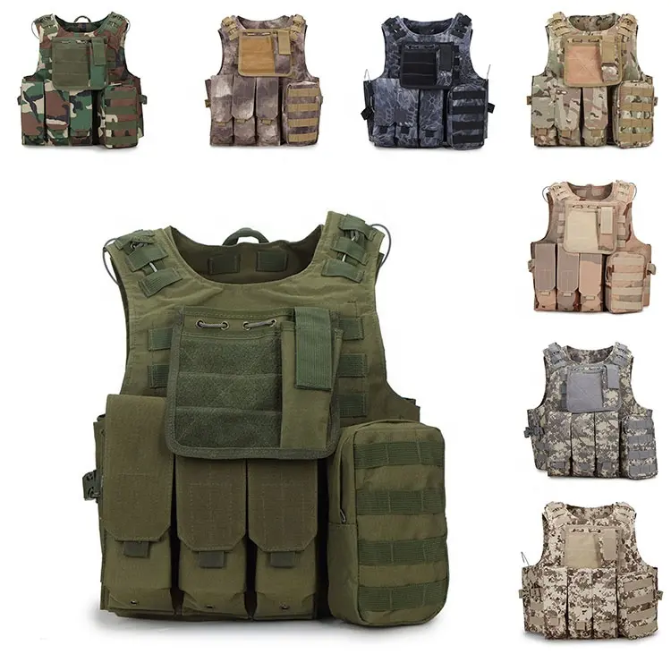 Tactico Gilet Security Defense Tactical Vest with Pouch for Radio (1)