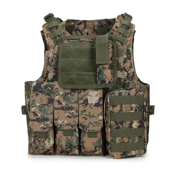 Tactico Gilet Security Defense Tactical Vest with Pouch for Radio (2)