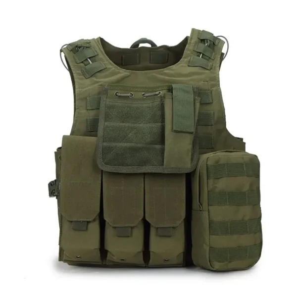 Tactico Gilet Security Defense Tactical Vest with Pouch for Radio (3)