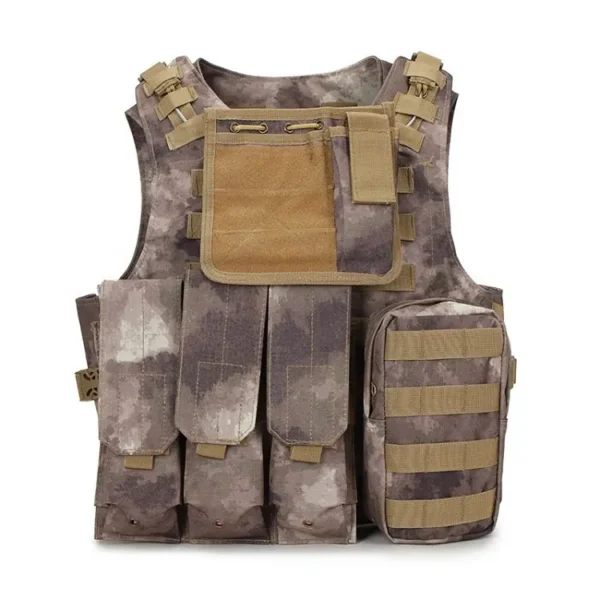 Tactico Gilet Security Defense Tactical Vest with Pouch for Radio (6)