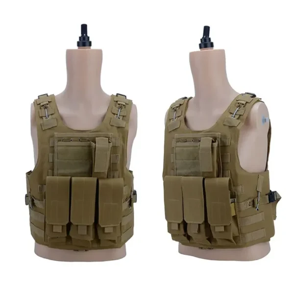 Yellow Waterproof Camouflage Fast Release Tactical Vest